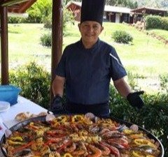 Preparacion de Paellas en vivo